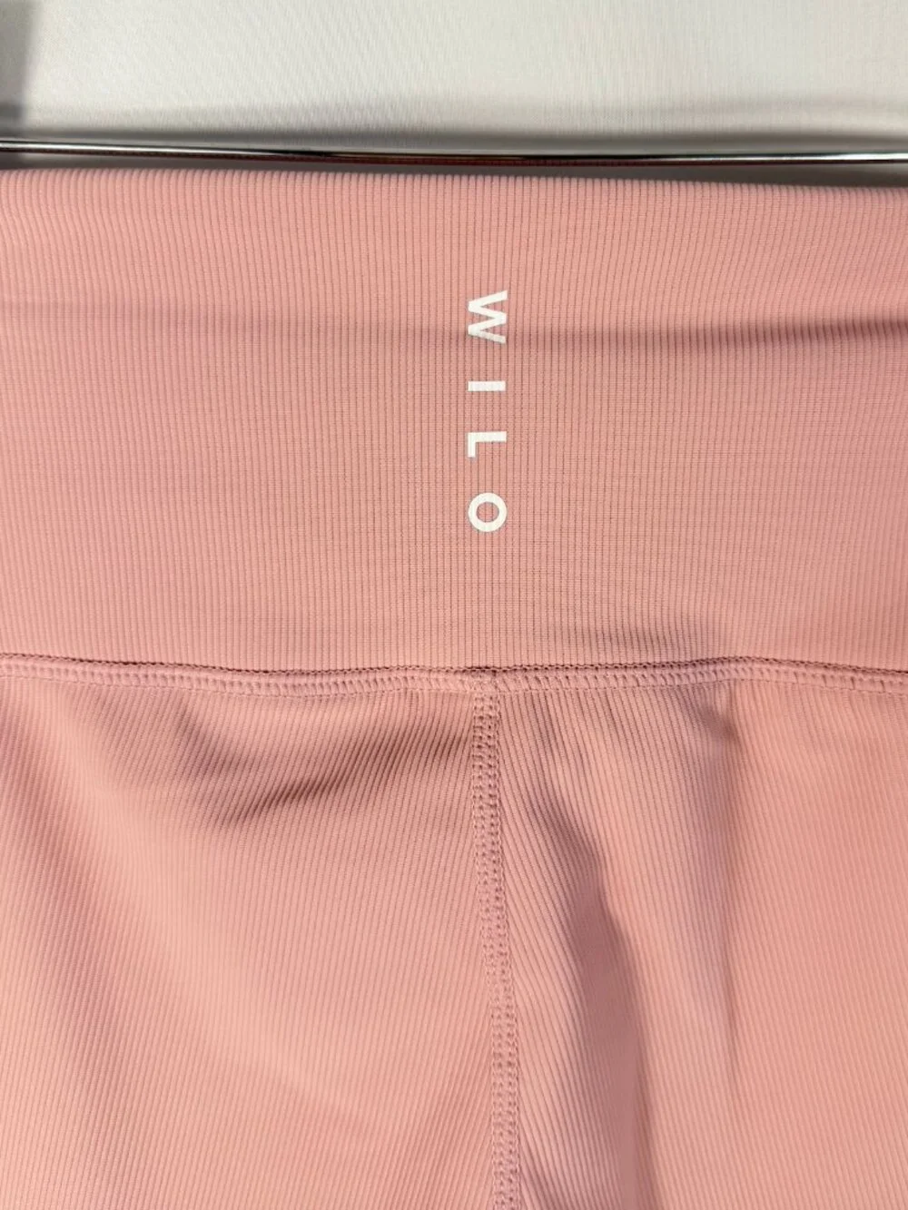 WILO THE LABEL Pilates Bow Crew & Shorts Blush ExtraSmall NWT 2-Piece Lounge Set
